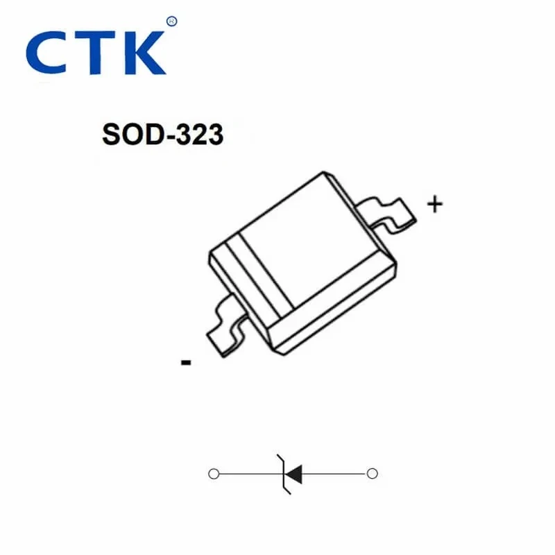 SOD-323 Zener Diodes For Compact Voltage Control suppliers